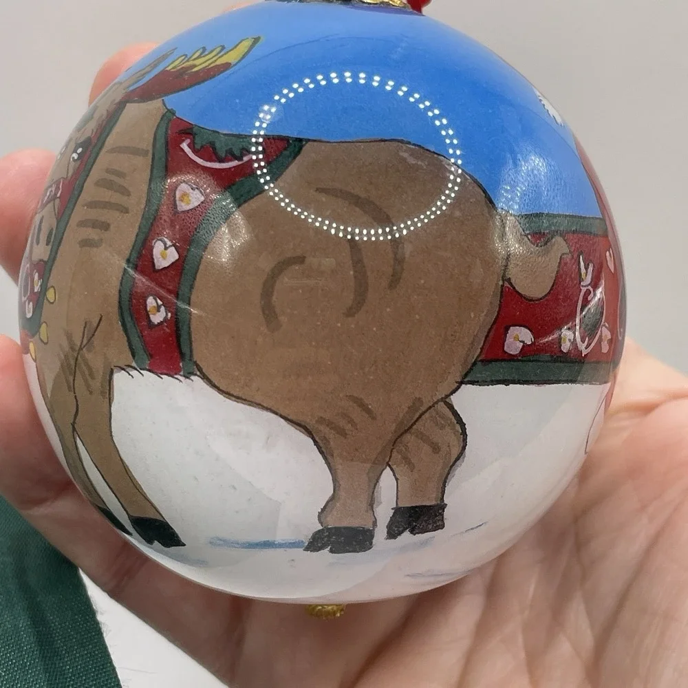 Pier 1 Li Bien Santa Polar Bear Reindeer 3